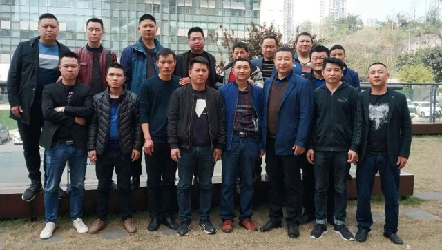 快速成长中的大重庆誉邦团队